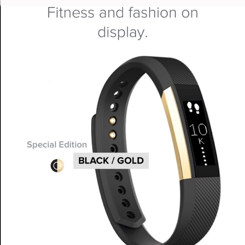 FitBit Alta - Special Edition GOLD and black